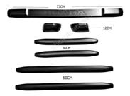 Protetor parachoque honda fit civic city compativel borrachão batente kit com 7 peças autocolantes