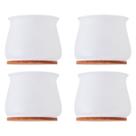 Protetor Plástico para Cadeira e Mesa com 4 Peças 4cm