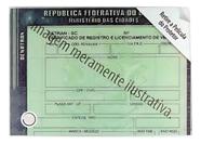 Protetor Porta Em Acrílico Documento De Carro - Crv Crlv