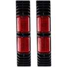 Protetor Porta Vermelho Cola Simples Universal Ate 2021 Nk-195005