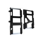 Protetor Radiador KLX450 2010 2011 12 2013 Envolvente Preto Protetor Radiador KLX450 2010 2011 12 2013 Envolvente Preto