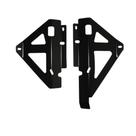 Protetor Radiador Lateral KXF 450 2016 2017 2018 Preto
