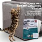 Protetor Sofá Moveis Adesivo Gatos Anti Arranhão Transparente 10und