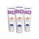 Protetor Solar 60FPS Mavaro 120GR Kit com 3