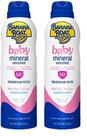 Protetor solar Banana Boat Baby Mineral SPF 50 177mL (pacote com 2)