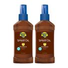 Protetor solar Banana Boat Deep Tanning Oil SPF 4, pacote duplo de 240 ml