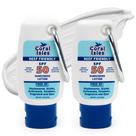 Protetor solar Coral Isles SPF 50 Broad Spectrum UVA/UVB 60mL x2 Protetor solar Coral Isles SPF 50 Broad Spectrum UVA/UVB 60mL x2