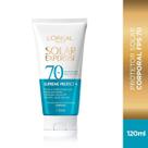 Protetor Solar Corporal LOréal FPS70 120ml Alta Proteção UVA Protetor Solar Corporal LOréal FPS70 120ml Alta Proteção UVA