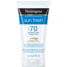 Protetor Solar Corporal Sun Fresh FPS 70 120ml Neutrogena Alta Proteção Unissex Protetor Solar Corporal Sun Fresh FPS 70 120ml Neutrogena Alta Proteção Unissex