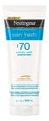 Protetor Solar Corporal Sun Fresh Fps 70 200ml Neutrogena Protetor Solar Corporal Sun Fresh Fps 70 200ml Neutrogena
