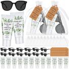 Protetor solar Dansib SPF 30 e conjunto de óculos de sol com 12 pacotes a granel