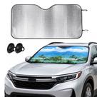 Protetor Solar de Para-Brisa Automotivo Quebra Sol Contra Raios UV Dobrável Reforçado 1,36X70CM Protetor Solar de Para-Brisa Automotivo Quebra Sol Contra Raios UV Dobrável Reforçado 1,36X70CM
