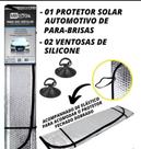 Protetor Solar de Parabrisa Painel de Carro Quebra Sol Para Carro 1,30x60 cm