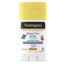 Protetor Solar em Bastão Neutrogena Sheer Zinc Kids SPF 50+ - 42g