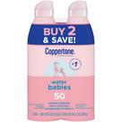 Protetor solar em spray Coppertone Water Babies SPF 50 177mL