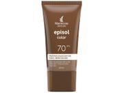 Protetor Solar Episol Color Tom Médio Escuro T4 FPS 70 Loção com Efeito de Base 40ml