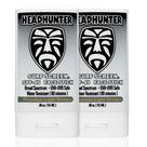 Protetor solar Face Stick Headhunter SPF 45 à prova d'água 80 mL, 2 unidades