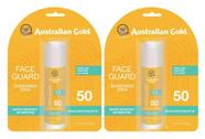 Protetor Solar Facial Australian Gold SPF 50+ - Pacote com 2 Unidades (15ml cada)