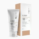 Protetor Solar Facial CC Cream FPS 50 Cor Média - Anasol