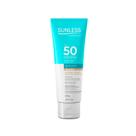 Protetor Solar Facial Com Cor Sunless FPS 50 60g - Bege Claro Protetor Solar Facial Com Cor Sunless FPS 50 60g - Bege Claro