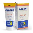 Protetor Solar Facial Controle da Oleosidade Acnezil FPS 30 60g Protetor Solar Facial Controle da Oleosidade Acnezil FPS 30 60g