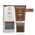 Protetor Solar Facial Episol Color Tom 4 Médio Escuro FPS70 40mL