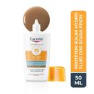 Protetor Solar Facial Eucerin Sun Hydro Fluid FPS70 Cor Escura 50ml