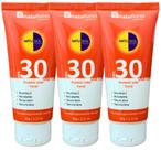 PROTETOR SOLAR FACIAL FPS 30 NATUSOL 60g NATUFLORES Kit 3un