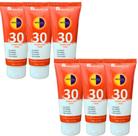Protetor solar facial FPS 30 Natusol 60g Natuflores - Kits 6un