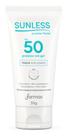 Protetor Solar Facial Gel Translúcido Fps 50 35g Sunless