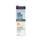 Protetor Solar Facial Neutrogena Sun Fresh Derm Care FPS80 Cor 2.0 Oil Control 40ml