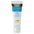 Protetor Solar Facial Neutrogena Sun Fresh FPS 70 Protetor Solar Facial Neutrogena Sun Fresh FPS 70
