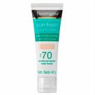 Protetor Solar Facial Para Pele Oleosa Neutrogena Sun Fresh Derm Care FPS70 Protetor Solar Facial Para Pele Oleosa Neutrogena Sun Fresh Derm Care FPS70