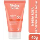 Protetor Solar Facial Translucido Fps 50 Negra Rosa 40g