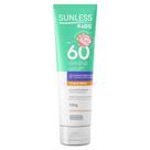 Protetor Solar Farmax Kids Sunless FPS 60 Toque Seco - 120g Protetor Solar Farmax Kids Sunless FPS 60 Toque Seco - 120g