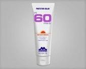 Protetor Solar FPS 60 - 120ml - FPUVA 20, Resistente à Água e ao Suor