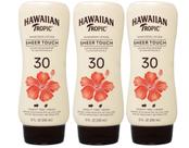 Protetor Solar Hawaiian Tropic Toque Leve FPS 30 236ml - Pacote com 3 Unidades