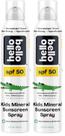 Protetor solar Hello Bello SPF 50 Mineral Spray 148ml Pacote com 2