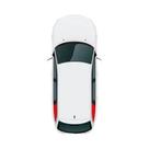 Protetor Solar Magnético Personalizado Para Janela De Carro Ford Focus MK2 2ª Geração 2004-2010,