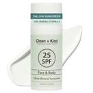 Protetor Solar Mineral Clean + Kind SPF 25 com Zinco 96 g Tamanho Viagem Protetor Solar Mineral Clean + Kind SPF 25 com Zinco 96 g Tamanho Viagem