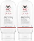 Protetor Solar Mineral EltaMD UV Pure FPS 47 114ml Kit com 2 Unidades