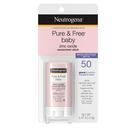 Protetor solar Neutrogena Pure & Free Baby SPF 50 Stick 14mL