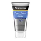 Protetor solar Neutrogena Sport Face SPF 70+ 75mL Sem óleo