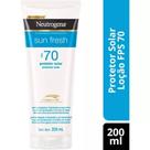 Protetor Solar Neutrogena Sun Fresh Fps70 200ml