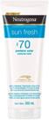 Protetor solar neutrogena sunfres fps70 200ml