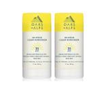 Protetor solar Oars + Alps Go Stick Clear SPF 35 Face 50 ml, pacote com 2