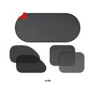 Protetor Solar Para Janela De Carro Preto, Proteção UV, Cortina De Malha Para Vidros Dianteiros E