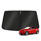 Protetor Solar para Para-brisa KUST para Tesla Model 3 e Model Y, Dobrável, Bloqueio UV Protetor Solar para Para-brisa KUST para Tesla Model 3 e Model Y, Dobrável, Bloqueio UV