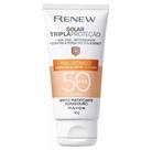 Protetor Solar Renew Matte Com Cor CLARA FPS 50 Avon 40G