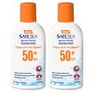 Protetor Solar SAFE SEA - Bloqueia Picadas de Água-Viva - FPS 50+ (120mL x 2) Protetor Solar SAFE SEA - Bloqueia Picadas de Água-Viva - FPS 50+ (120mL x 2)